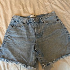 Abercrombie and Fitch Dad Jean Shorts